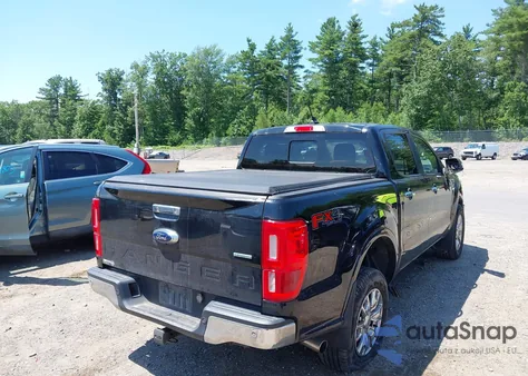 2019 Ford Ranger Lariat из США, поврежденный, VIN 1FTER4FH0KLA03059